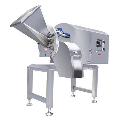Heavy Duty Frozen Meat Cutter Mesin Cube Meat dari Stainless Steel