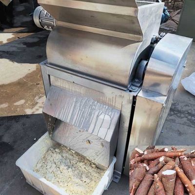 Beli Rugi Biaya Mudah Operasi Efisiensi Tinggi Cassava Grating Machine Cassava Grater untuk pengolahan tepung Cassava / Garri pembuatan online
