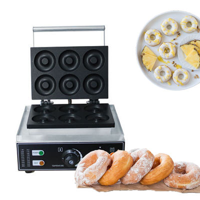 Beli Makanan cepat saji Otomatis Makanan ringan Membuat Mesin Waffle Electric Maker Panggang Mini 6 lubang pembuatan online