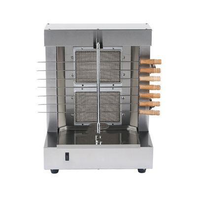 Beli Desain Baru Peralatan Dapur Gas Ayam Doner Kebab Membuat Restoran Komersial Gas Shawarma Grill Machine pembuatan online