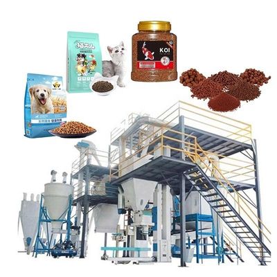 Beli Pet Food Production Line Cat Fish Food Manufacturing Multifunctional Automatic Dog Food Making Machine Mesin pembuatan makanan untuk anjing pembuatan online