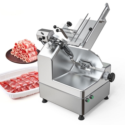 Beli Komersial Full Automatic Slicer Stainless Steel Long Service Life Mesin Slicing Daging Sapi Mesin Daging Listrik pembuatan online