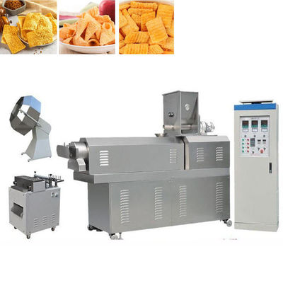 Garis produksi chip jagung Garis produksi makanan ringan piring goreng