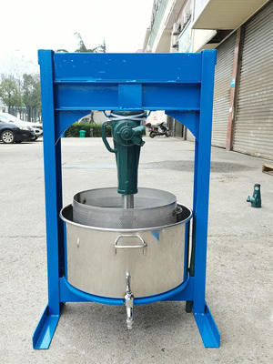 Heavy duty cold press squeezer mesin dewatering singkong makanan kunyit jahe juicer buah jus extractor otomatis