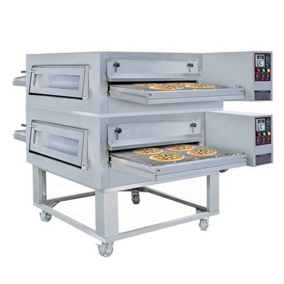 Komersial Electric Conveyor Belt Pizza Oven Digunakan Untuk Baking Pizza