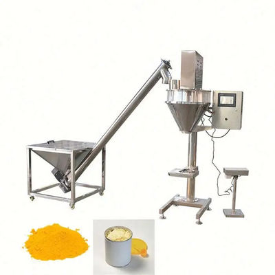 Produsen Otomatis Botol Kopi Powder tepung Chili Powder Susu Powder Auger Sekrup Mesin Pengisian