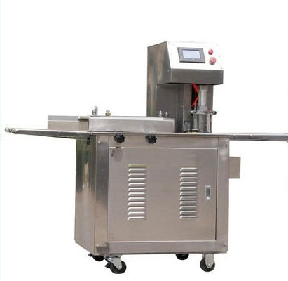 Mesin Kue Cokelat Extruder kawat dipotong Mesin Biskuit diisi / Sandwich Soft Cookie kue pembuatan mesin