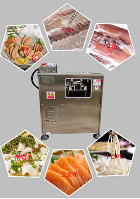 Mesin pemotong ikan profesional otomatis dengan 304 stainless steel