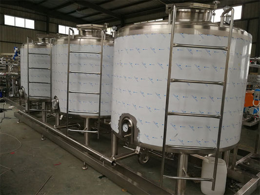 Sistem CIP yang disesuaikan Lini Produksi Susu Kondensasi Bersih di Tempat Untuk Lini Produksi Susu