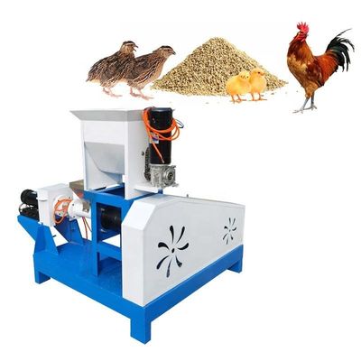 Mesin Pengolahan Makanan Ikan Mengambang Mesin Pabrik Pakan Ikan Pellet Extruder 7,5 Ton/H