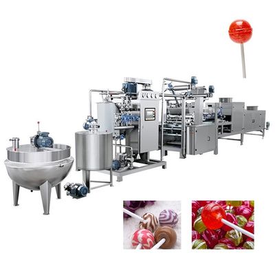 304 Flat Lollipop Making Machine / Line Produksi Permen 100-600kg/H