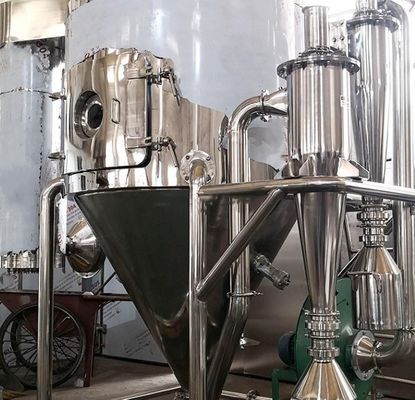 Darah Hewan Piring Semprot Mesin Pengering Serbuk Semprot Pengering Serbuk Telur