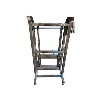 Peralatan Catering Komersial Otomatis Kue Tepung Hopper Trolley Untuk toko roti
