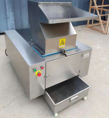 Mesin penggiling tulang industri Mesin penggiling daging sapi Peralatan penghancur tulang 600kg/H