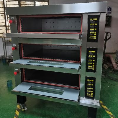 Mesin oven roti yang sepenuhnya otomatis dapat disesuaikan untuk kebutuhan roti Anda