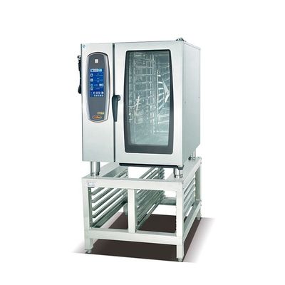 Rustless Steel Industrial Baking Oven Penuh Otomatis Kinerja Tinggi