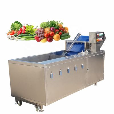 Komersial Otomatis Sayuran Cuci Conveyor Mesin Bawang Menenggelamkan mandi Untuk Makanan Inti Motor Pompa Mesin Untuk Buah Air